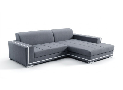 Ecksofa mit Schlaffunktion Bettfunktion Kasten Sofa Couch Wohnlandschaft Bett