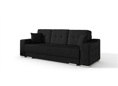 3 Sitz Sofa Couch Textil Stoff Bettfunktion Schlafsofa Neu Polster Garnitur Neu