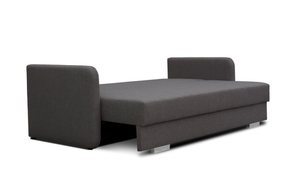 Schlafsofa Stoff 3 Sitz Sofa Couch Textil Polster Neu Garnitur Bettfunktion