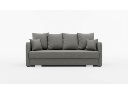 Schlafsofa Stoff 3 Sitz Sofa Couch Textil Polster Neu Garnitur Bettfunktion