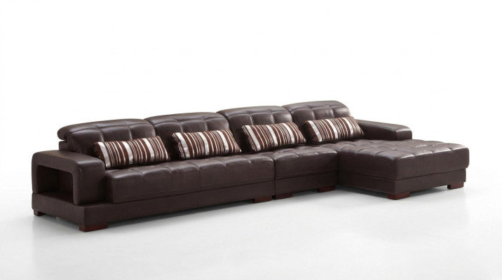Polster Leder Couch Eck Sofa Wohn Zimmer Landschaft Sofas Neu Eck