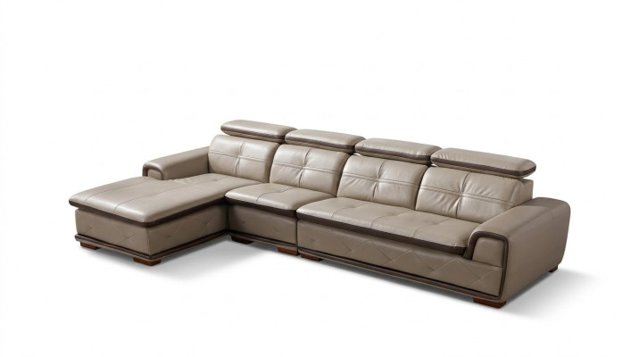 Leder Couch Eck Sofa Sitz Polster Garnitur Wohn Zimmer Landschaft Sofas