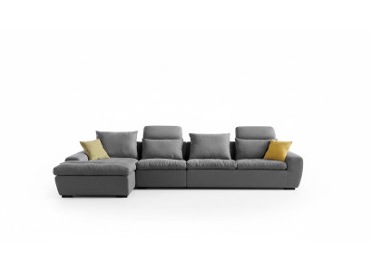Sofa Eck Couch Designer Ecke Couchen Wohn Landschaft Garnitur Textil