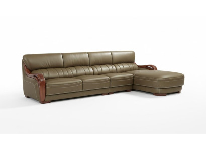 Eck Sofa Couch Designer Polster Sitz Ecke Leder Couchen Wohn Landschaft
