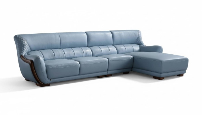 Sofa Eck Couch Designer Polster Sitz Ecke Leder Couchen Wohn Landschaft