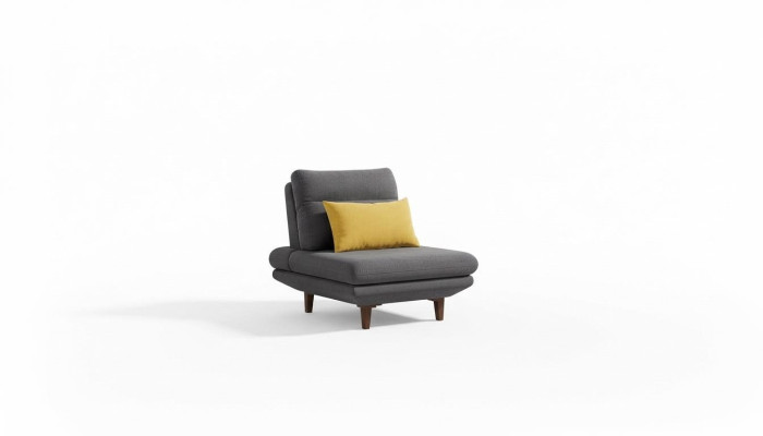 Sessel Couch Polster Designer Textil 1 Sitzer Couchen Polster Fernseh Sitz
