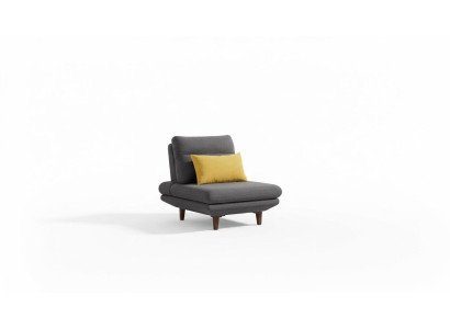 Sessel Couch Polster Designer Textil 1 Sitzer Couchen Polster Fernseh Sitz