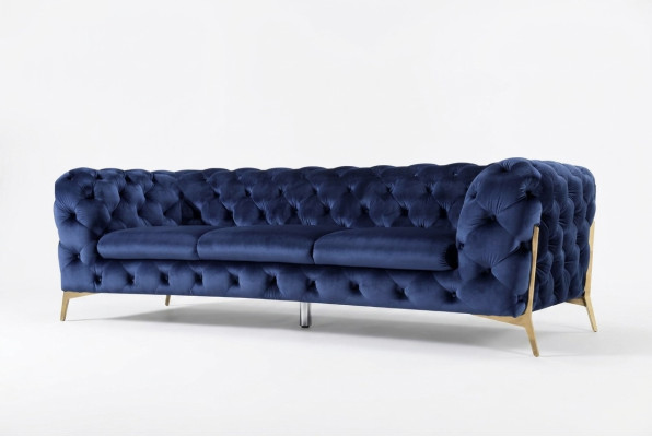 Sofa Couch Polster XXL Big Garnitur designer Couchen Chesterfield Textil 3+2+2
