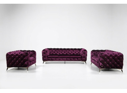 Chesterfield Zwei Sitzer 2 Sitz Couch Sitz Sofa Couchen Design Italien Polster