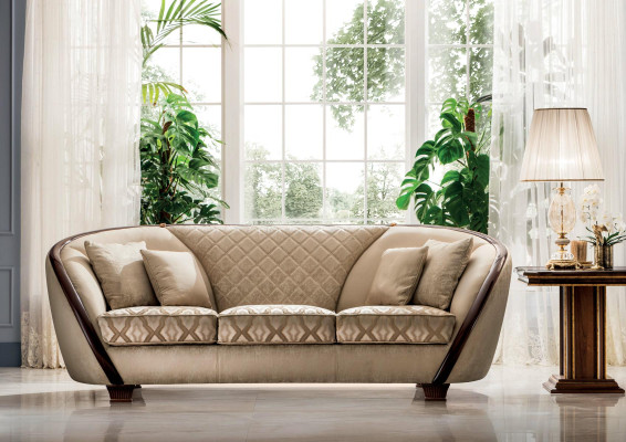 Luxus Klasse 3+1 Italienische Sofagarnitur Möbel Couch Sofa Neu arredoclassic™