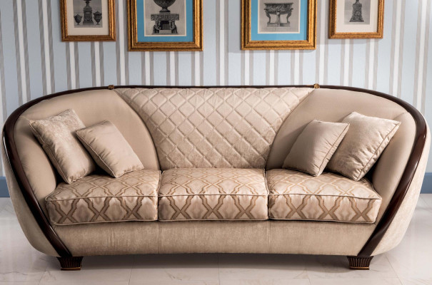 Luxus Klasse 3+1 Italienische Sofagarnitur Möbel Couch Sofa Neu arredoclassic™