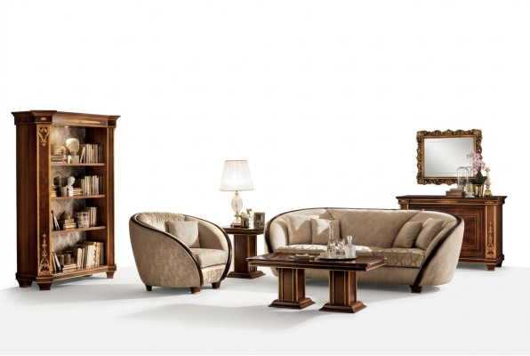 Luxus Klasse 3+1 Italienische Sofagarnitur Möbel Couch Sofa Neu arredoclassic™