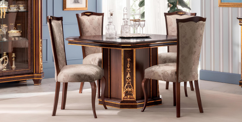 8 Stuhl Set Stühle Esszimmer Garnitur Möbel Lehn Jugendstil Design