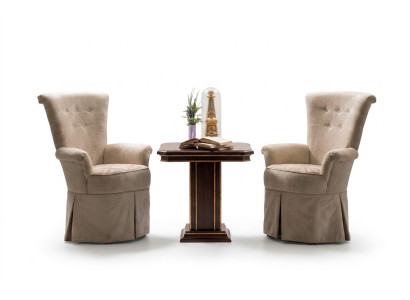 Wohnzimmer Couchtisch Beistelltisch Tisch Echtes Holz Arredoclassic