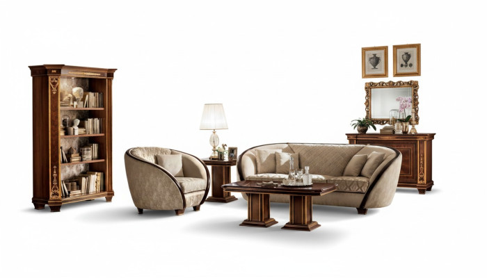 Luxus Sofagarnitur Klasse 3+3 Italienische Möbel Couch Sofa Neu arredoclassic™