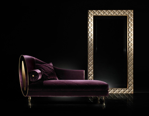Chaiselongue Liege Relax Sofa Sessel Klassisch Barock Rokoko Jungendstil