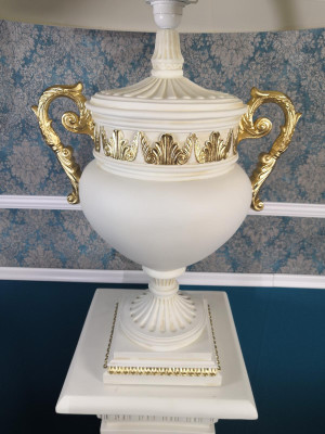 Tischlampe Vase Griffen XXL 90cm Standleuchte Lampe Tischlampen LeuchtenVasen