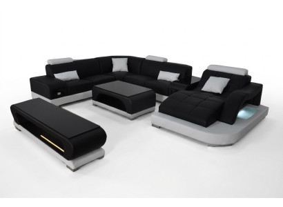 Sofa Couch Polster Sitz Ecke Moderne Couchen U Form Wohnlandschaft Garnitur Neu