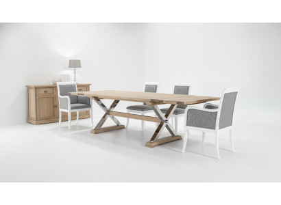 Design esstisch klassischer holz tische ausziehbarer wohnzimmer luxus