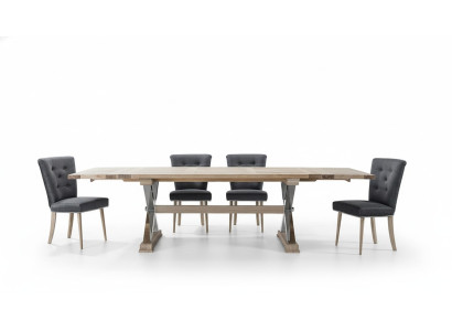 Esszimmer Holz Tische Essgruppe Set Stuhl Gruppe Neu Tisch 6 Design