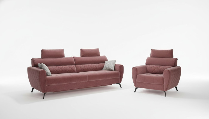 Dreisitzer Couch Polster Design Sofa Sitz 3er Sofas Zimmer Möbel Moderne Leder