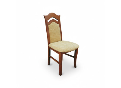 Esszimmer Gruppe Design Stuhl Garnitur 4x Stühle Lehn Sitz Polster Massiv