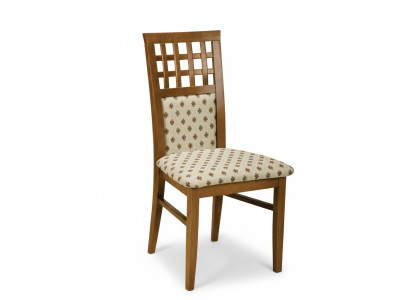 Set 4x Designer Stuhl Leder Lehnstuhl Polster Stühle Esszimmer Gastro Holz