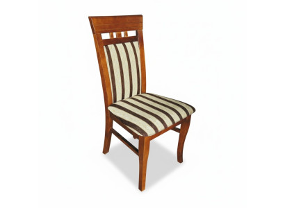 Design Stuhl Set 4x Sessel Holz Textil Polster Stühle Gastro Stoff Esszimmer
