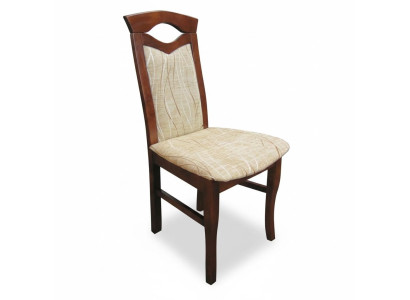 Set 4x Sessel Stuhl Design Holz Textil Polster Stühle Gastro Esszimmer Stoff