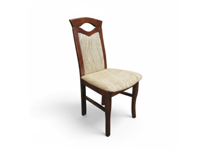 Set 8x Sessel Textil Stuhl Designer Holz Polster Stühle Gastro Esszimmer