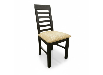 Set 4x Sessel Stuhl Designer Holz Polster Textil Stühle Gastro Esszimmer