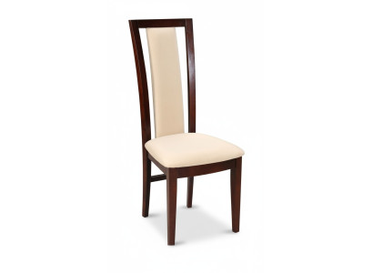 Set 2x Sessel Stuhl Designer Holz Leder Polster Stühle Gastro Esszimmer