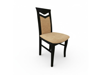 Sessel Stuhl Designer Holz Stoff Polster Stühle Gastro Esszimmer Textil