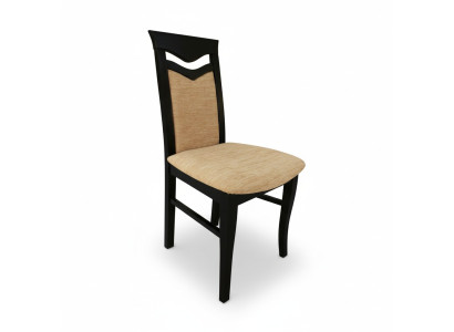 Set 2x Sessel Stuhl Design Holz Stoff Polster Stühle Gastro Esszimmer Textil