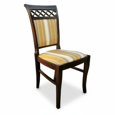Set 2x Sessel Stuhl Design Holz Stoff Stühle Polster Gastro Esszimmer Textil