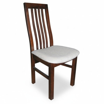 Set 8x Massivholz Sessel Esszimmerstuhl Holz Polster Stühle Gastro