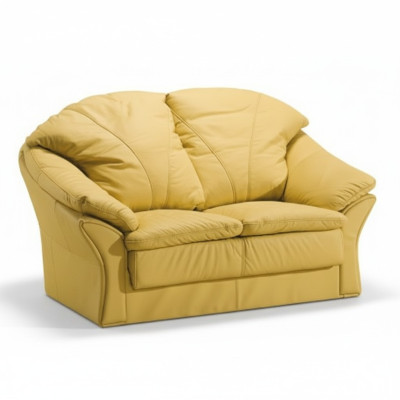 Design Zweisitzer Sofas Couch Polster Moderne Couchen Kunstleder Sofa