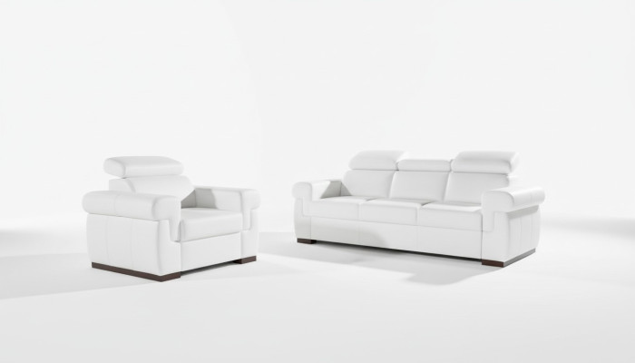 Sofa 2 Sitzer Design Sofas Polster Moderne Sitz Stoff Leder Zweisitzer Neu