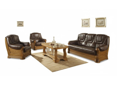 Sofagarnitur 3+2+2 Sitzer Klassischer Wohnlandschaft Sofas Couchen Polster Neu