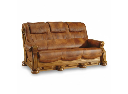 Sofagarnitur 3+1+1 Sitzer Klassischer Wohnlandschaft Sofas Couchen Polster Neu
