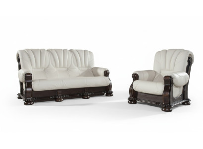 Klassik Sofagarnitur 3+1 Sitzer Klassischer Sofas Couchen Polster