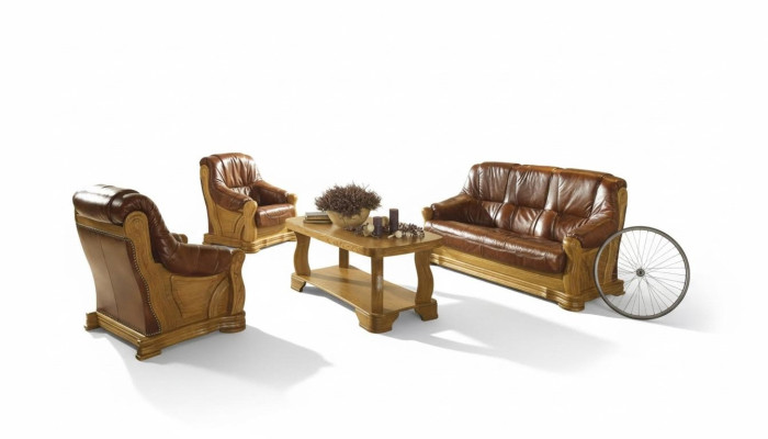 Sofagarnitur 3+2 Sitzer Klassischer Wohnlandschaft Sofas Couchen Polster Neu