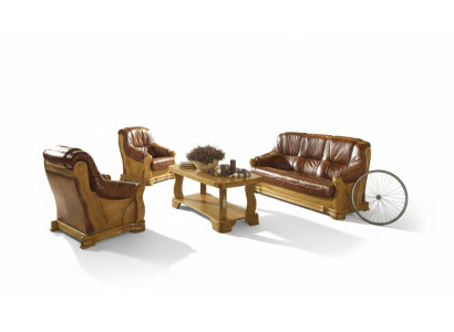 Sofagarnitur 3+2 Sitzer Klassischer Wohnlandschaft Sofas Couchen Polster Neu