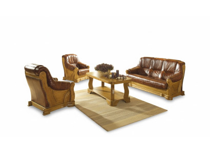 Klassische Zweisitzer Couch Ledersofa Neu Polster Sofa 2 Sitzer Leder