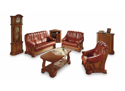 Klassische Zweisitzer Couch Sofas Polster Sofa 2 Sitzer Leder Couchen