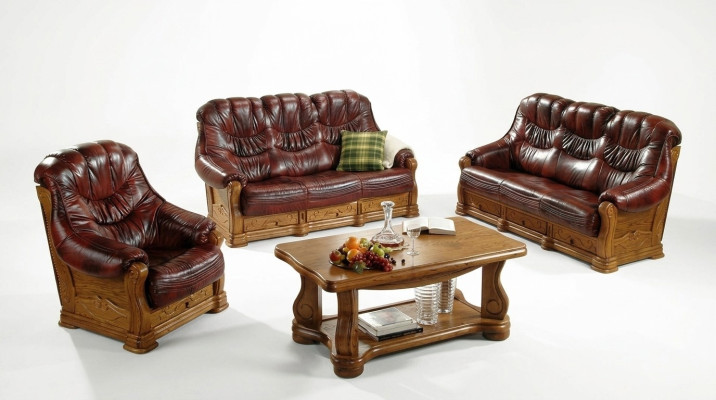 Zweisitzer Couch Klassische Ledersofa Sofas Polster Sofa 2 Sitzer Leder