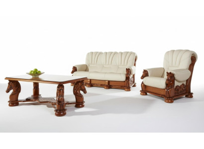 Klassische Zweisitzer Couch Sofas Polster Sofa 2 Sitzer Leder Deko Couchen