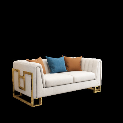 Garnitur Couch Polster Leder Sofa Couchen Polster Sitz 2+1 Designer
