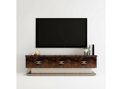 Designer RTV TV Anrichte Kommode Side Low Board Schrank Regal Luxus Wohn Zimmer