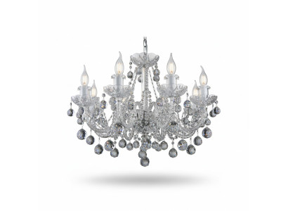 Baroque Style Tischlampe Kronleuchter Nachttisch Lichter Bohemia Glühbirne